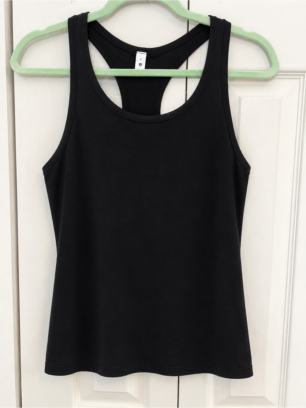 lululemon athletica Black Racerback Tank - Sleek Scoop Neck